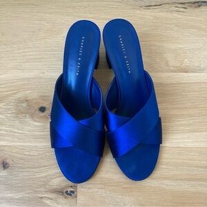Charles & Keith Satin Sandals‎